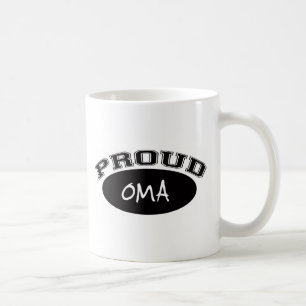Stolzes Oma (Schwarzes) Kaffeetasse
