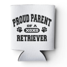 Stolzes Parent eines Retriever Custom Can Holder