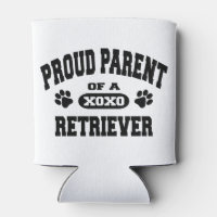 Stolzes Parent eines Retriever Custom Can Holder