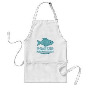 Stolzes Pescetarian Schürze