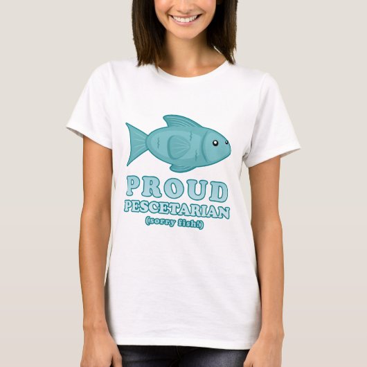 Stolzes Pescetarian T-Shirt (Vorderseite)