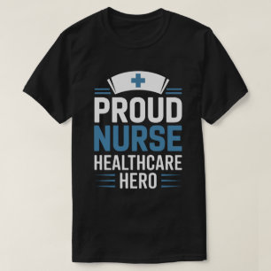 Stolzes Pflegekraft-Gesundheitsheld-T-Shirt T-Shirt