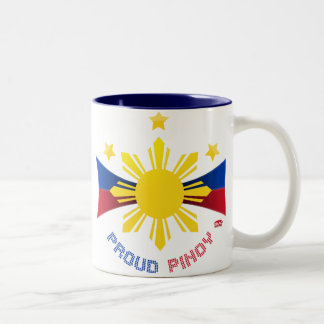 Stolzes Pinoy Zweifarbige Tasse