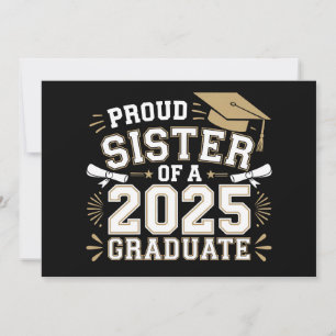 Stolzes Register einer 2025-Graduatenfamilie Einladung