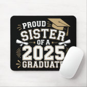 Stolzes Register einer 2025-Graduatenfamilie Mousepad (Mit Mouse)