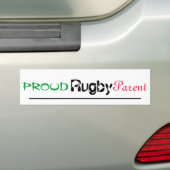 stolzes Rugbyelternteil Autoaufkleber (Auf Auto)