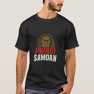 Stolzes Samoanisches Erbedesign Stammespolynesisch T-Shirt
