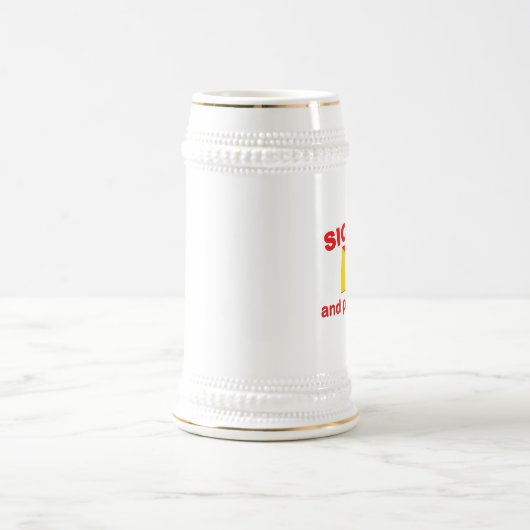 Stolzes sizilianisches bierglas (Mittel)