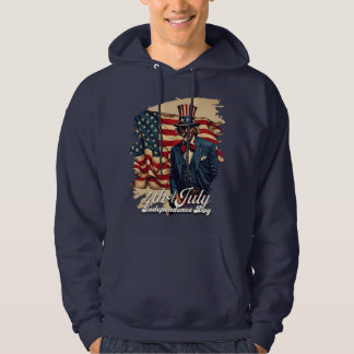 Stolzes Soul des 4. Juli Hoodie