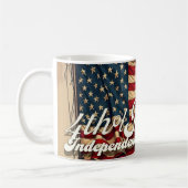 Stolzes Soul des 4. Juli Kaffeetasse (Links)