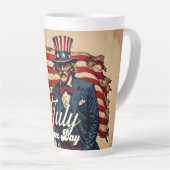 Stolzes Soul des 4. Juli Milchtasse (Rechte Ecke)