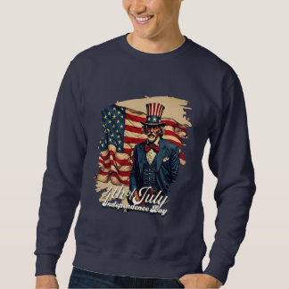 Stolzes Soul des 4. Juli Sweatshirt