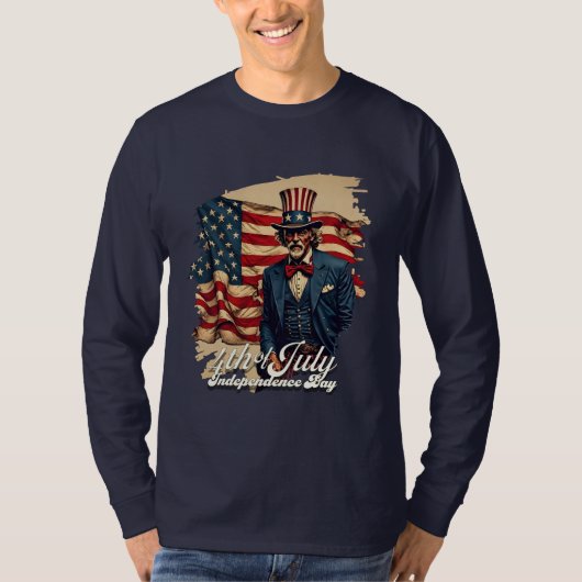 Stolzes Soul des 4. Juli T-Shirt (Vorderseite)