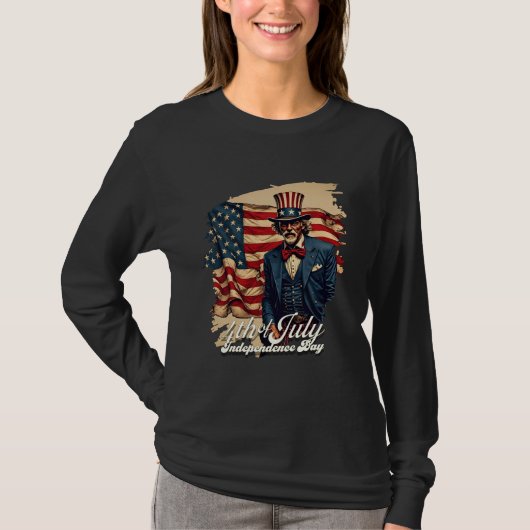 Stolzes Soul des 4. Juli T-Shirt (Vorderseite)