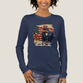 Stolzes Soul des 4. Juli Tri-Blend Shirt (Vorderseite)