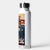 Stolzes Soul des 4. Juli Trinkflasche (Links)