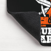 Stolzes Tio eines Leukämiewarnsystems Mousepad (Ecke)