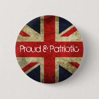 Stolzes und patriotisches button