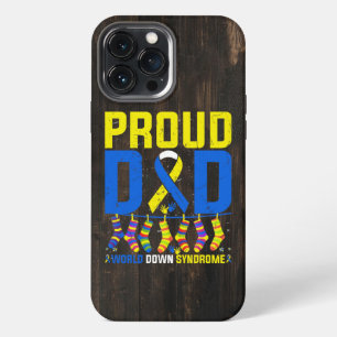 Stolzes Vater World Down Syndrome Awareness Day Ri iPhone 13 Pro Max Hülle