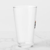 Stolzes Verbündeter Pride Flag Vector T-Shirt Desi Glas (Rechts)