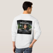 Stolzes Verhältnis des Absolventen | FOTO T-Shirt (Schwarz voll)