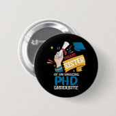 Stolzes Verzeichnis der Phantastischen phd-Graduat Button (Vorne & Hinten)