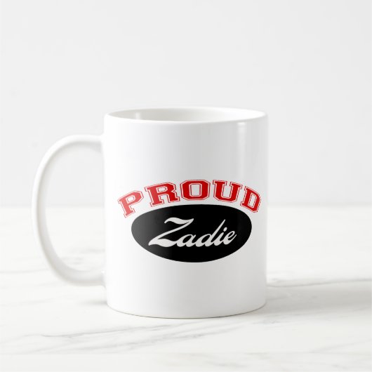 Stolzes Zadie Kaffeetasse (Links)