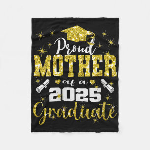 Stolzeste Mutter eines Absolventen des Jahres 2025 Fleecedecke