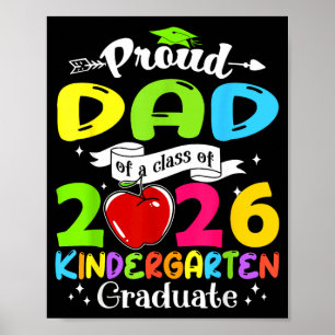 Stolzester Vater eines Absolventen von 2026 großar Poster