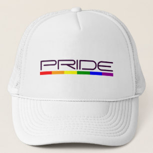 Stolzfarben Gay Pride Truckerkappe
