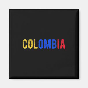 Stolzflagge Kolumbien Kolumbianische nationale Exp Magnet