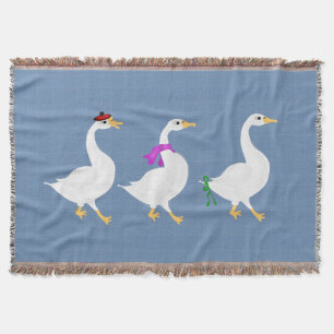 Stolzierende Wurfdecke Decke