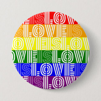 Stolzmonat feiern Liebe ist Liebe ist Liebe Button