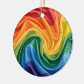 Stolzmonat-Muster Keramik Ornament (Links)