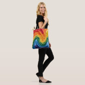 Stolzmonat-Muster Tasche (Am Model)