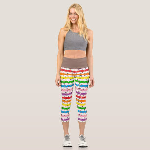 Stolzstreifen Capri Leggings