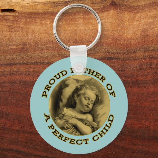 STOLZVATER EINES PERFEKTEN KINDES SCHLÜSSELANHÄNGER (Vorderseite)