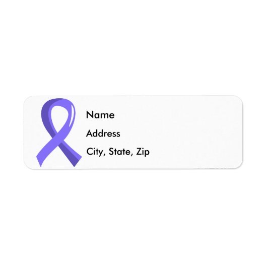 Stomach Cancer Periwinkle Ribbon 3 (Vorne)