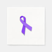 Stomach Cancer Ribbon Napkins Serviette (Vorderseite)