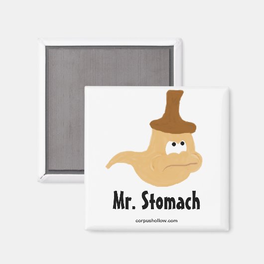 Stomach Magnet (Vorderseite/Rückseite)