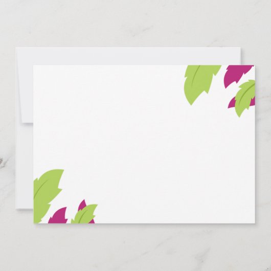 Stomp, Chomp & Roar Dinosaurier Einladung zum Gebu (Rückseite)