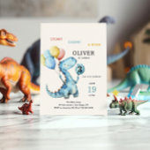 Stomp Chomp & Roar Dinosaurier Einladung zum Gebur