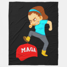 Stomp MAGA Fleece-Decke