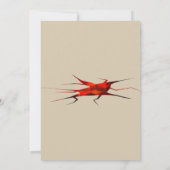 Stomp on Over Dino Birthday Einladung (Rückseite)