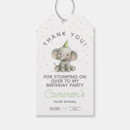 Stomp on Over, Niedlicher Elefant Geschenkanhänger