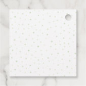 Stomp on Over, Niedlicher Elephant-Kindergeburtsta Geschenkanhänger (Rückseite)