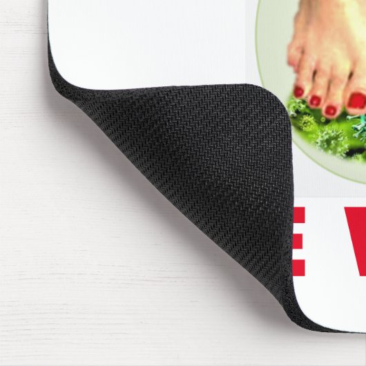 STOMP OUT THE MOUSE PAD VIRUS MOUSEPAD (Ecke)