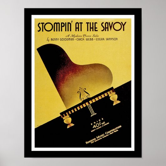 Stompin' bei der Savoy Poster (Vorne)