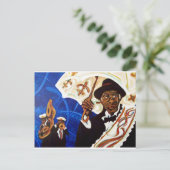 Stompin' Tchoupitoulas Postkarte (Stehend Vorderseite)