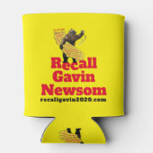 Stomping verrückt California Grizzly Koozie Dosenkühler (Rückseite)